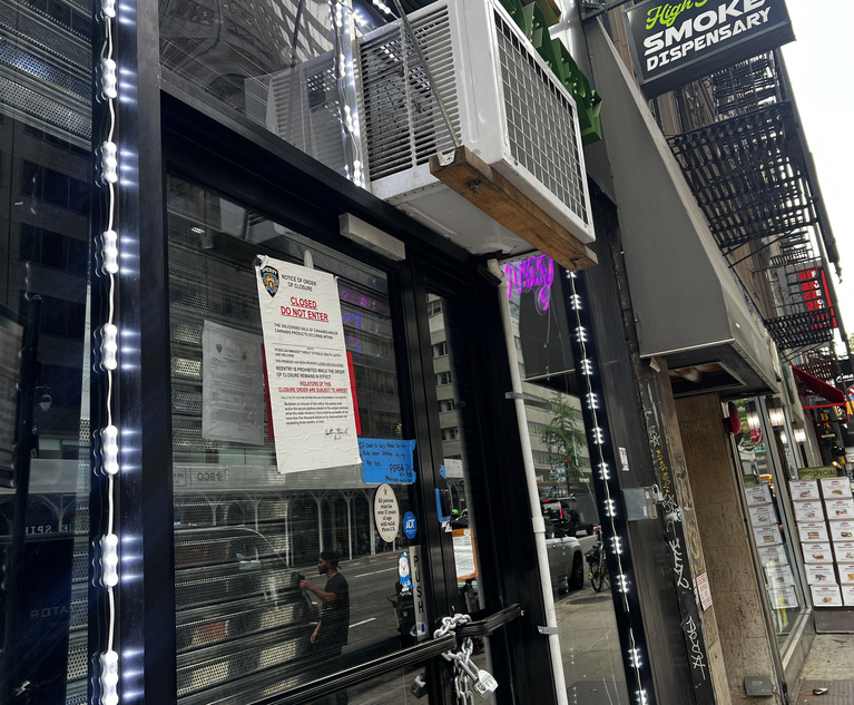 Federal Lawsuit Says NYC Padlocking Alleged Illegal Pot Shops Afoul of 14th Amendment