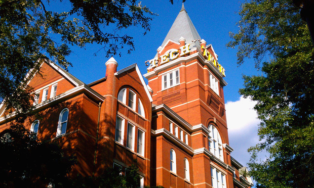 Tech tower of Georgia Institute of Technology in Atlanta, Georgia. Credit: Mistercontributer via Wikimedia Commons