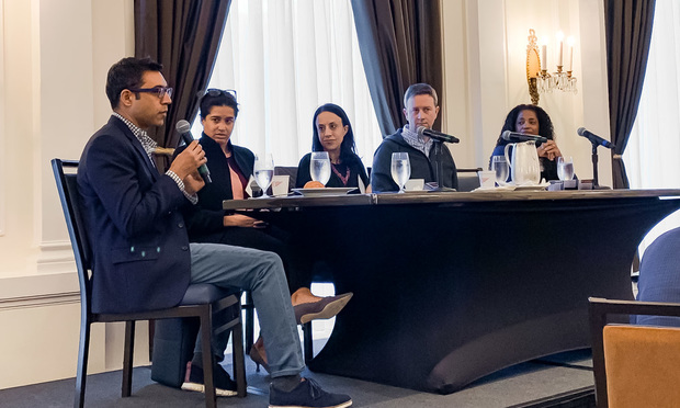 Rafik Bawa, the deputy general counsel of product at Airbnb; Melissa Tidwell, the general counsel of Reddit; Katie Biber, the general counsel of Anchorage; Sean Edgett, the vice president and general counsel of Twitter; and Jill Dessalines, the founder of Strategic Advice for Successful Lawyers consulting service.