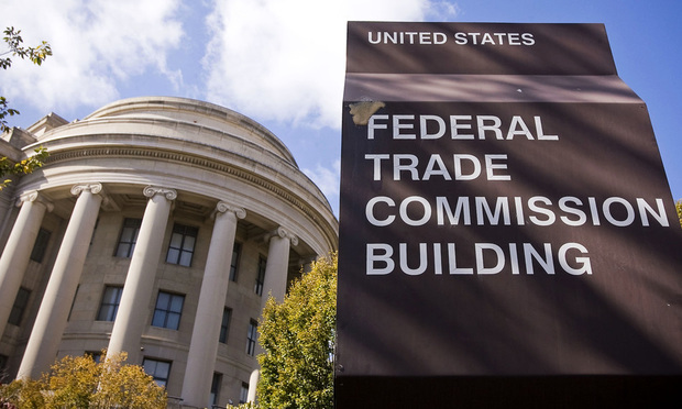U.S. Federal Trade Commission building in Washington, D.C. Photo: Diego M. Radzinschi/ALM