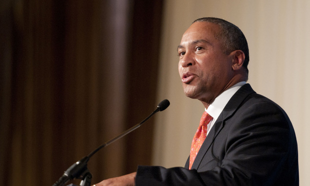 Law Diversity Group to Honor Deval Patrick Freddie Mac Legal Team and Other Equality Champions