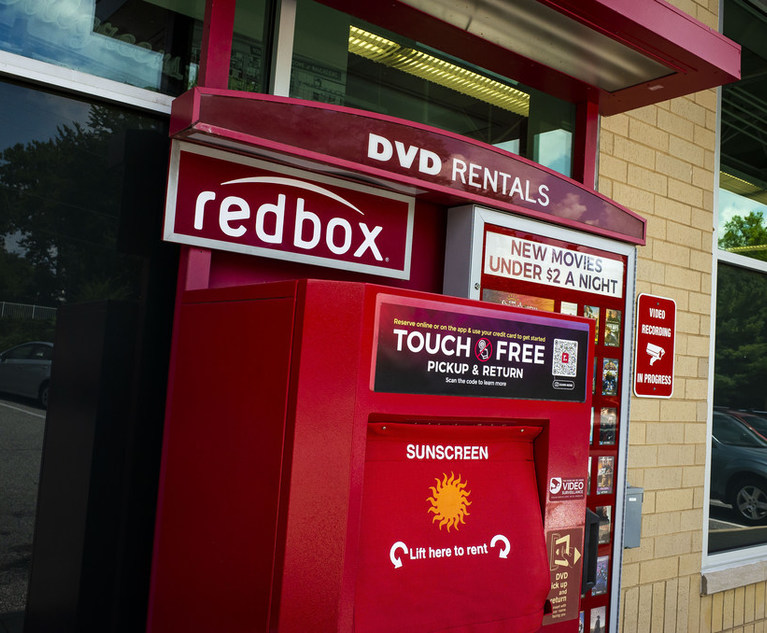 Redbox CLO Taking Legal Reins of Company's Buyer