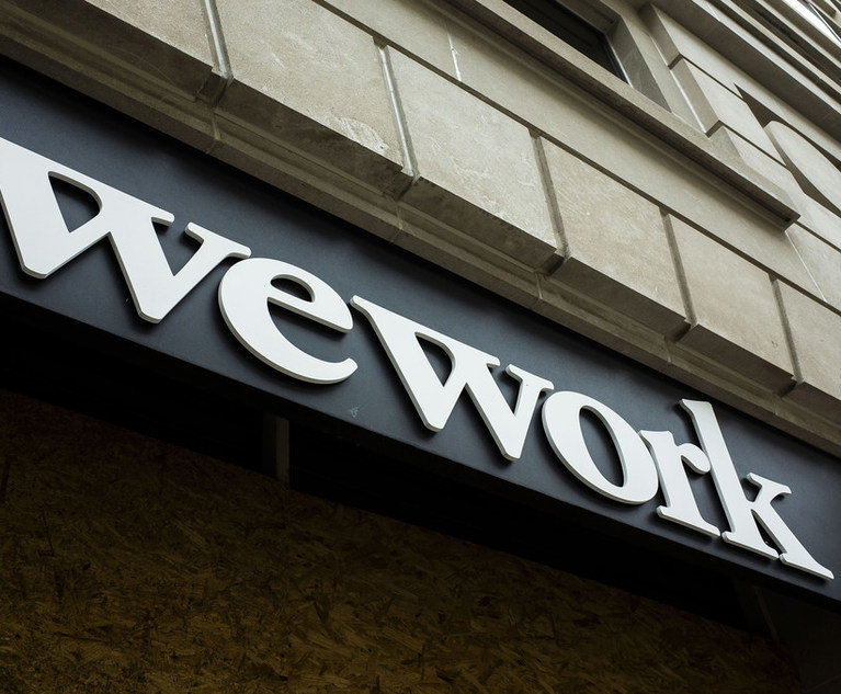 WeWork Appoints New Chief Legal Officer After Company Veteran Exits