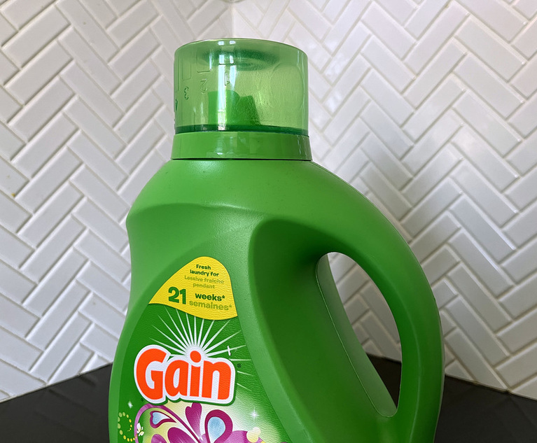 Flowers Butterflies on Label of P&G's Gain Help Ensnare Firm in Greenwashing Suit