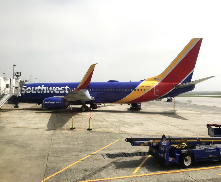 Southwest Seeks Stay of Judge's Order Mandating 'Religious Liberty' Training for Senior In House Counsel
