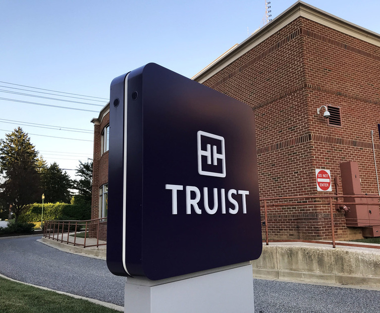 Auto Lender Ally's Legal Chief Trades Up for CLO Post at Truist