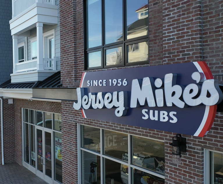 Jersey Mike's Taps Up and Comer as General Counsel as Sale Talk Swirls