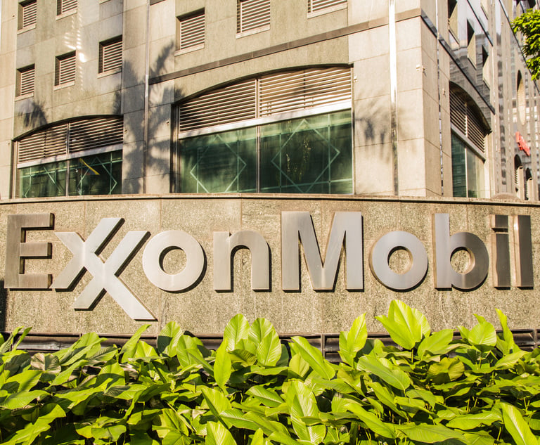 Exxon Hires Fox Corp.'s General Counsel as Its New Top Lawyer