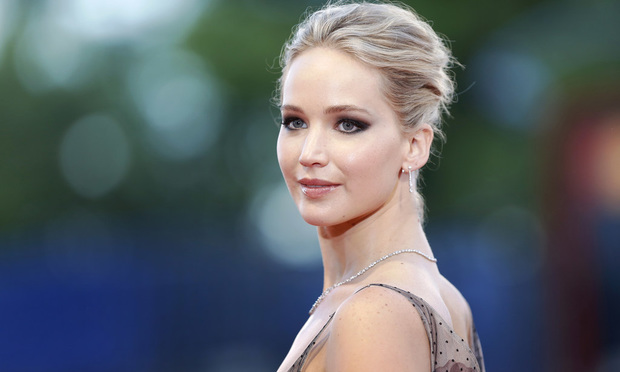 Actress Jennifer Lawrence attends the red carpet during the 74th Venice Film Festival on September 5, 2017.