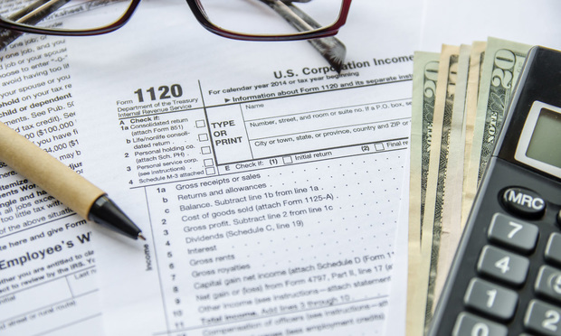 1120 IRS Tax Form