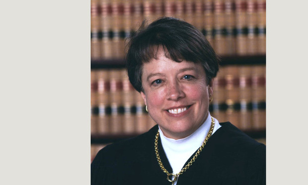 Chief Judge of the Connecticut Appellate Court Alexandra DiPentima.