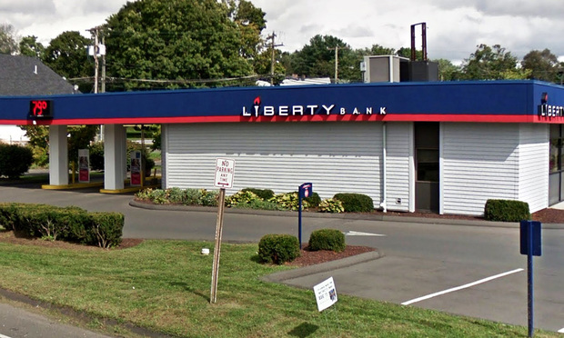 Liberty Bank in Middletown.