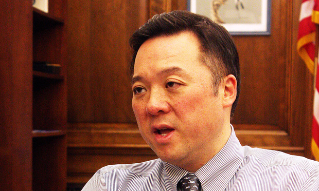Connecticut Attorney General William Tong in his Hartford office on Tuesday, February 5.
