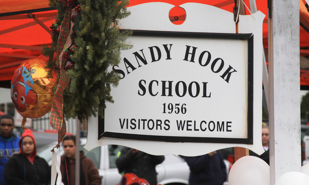 Sandy Hook Elementary School in Newtown,