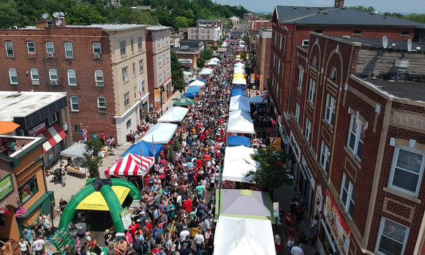 An overview of Broad Street from this past year's Little Poland Festival in June in New Britain.