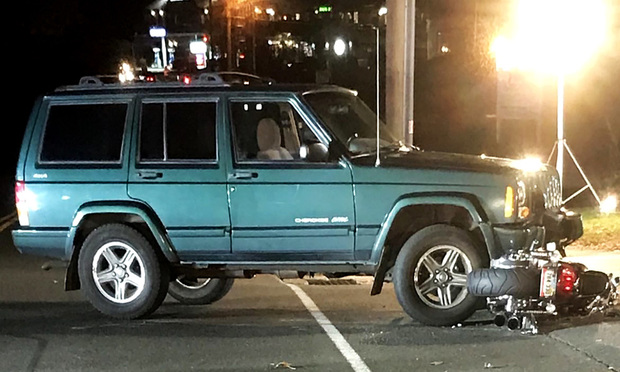 Robert Christiani underwent three surgeries after the driver of a Jeep Cherokee ran over the motorcycle he was riding. The case recently settled for $1,1M.