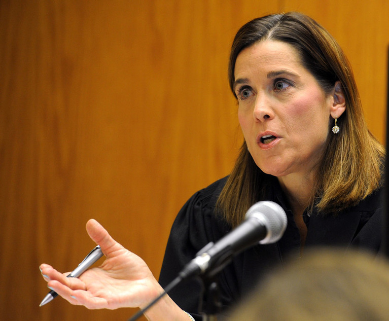 Judge Barbara Bellis Named Connecticut's Chief Administrative Judge of Civil Matters
