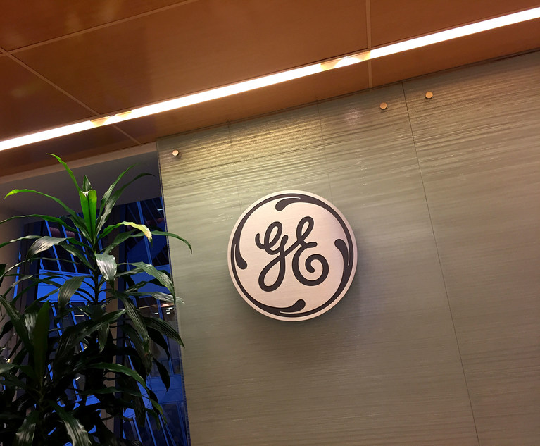 Lawsuit Filed Against GE in CT Alleges Unlawful Business Conduct