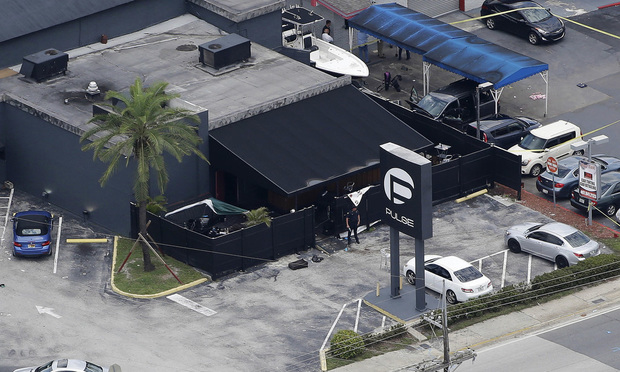The Pulse nightclub in Orlando following the 2016 mass shooting. (AP Photo/Chris O'Meara, File)