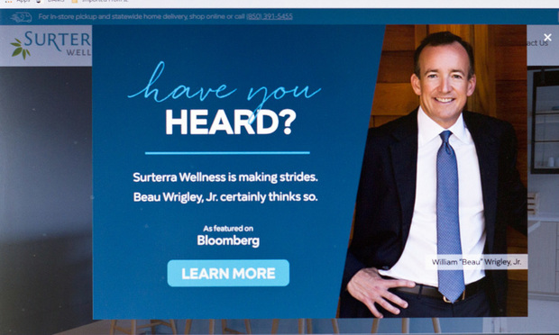 Surterra Wellness website/courtesy of John Disney/ALM
