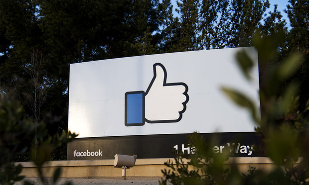 Facebook headquarters in Menlo Park, California.