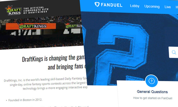 Websites of DraftKings and FanDuel/courtesy photos