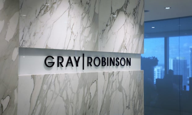 Partners at GrayRobinson Other Top Law Firms Make Less Than Cravath Senior Associates