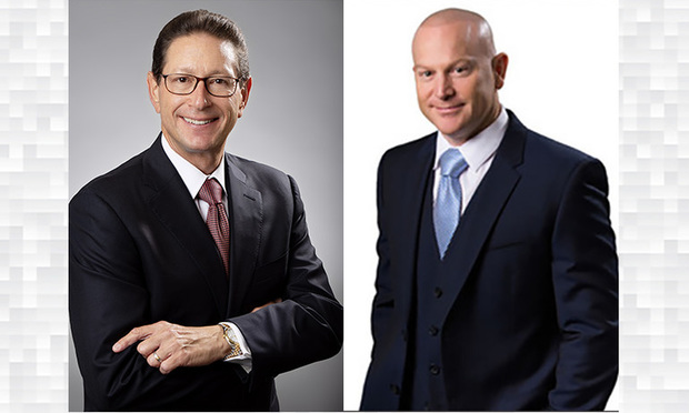 Howard DuBosar, left, is managing shareholder at The DuBosar Law Group and Jeff Ostrow is managing partner at Kopelowitz Ostrow. Courtesy photos
