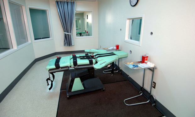 Lethal injection room/courtesy photo