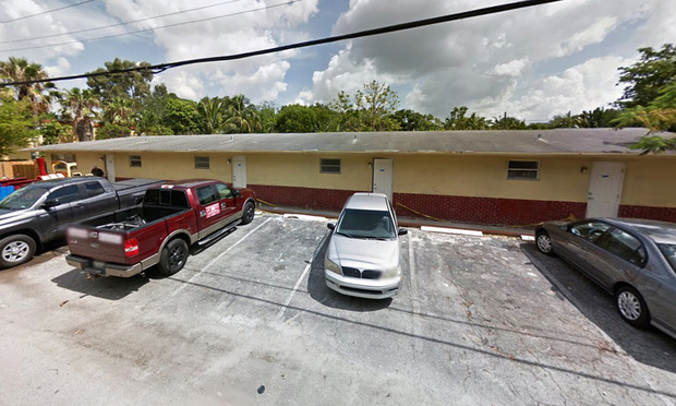 635 SW 14th Terrace Apartments 1-9 in Fort Lauderdale. Credit: Google.