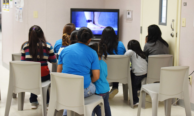 This Aug. 9, 2018, file photo, provided by U.S. Immigration and Customs Enforcement, shows a scene from a tour of South Texas Family Residential Center in Dilley, Texas. Months after the Trump administration ended the general policy of separating parents and children, advocates and members of Congress are questioning the treatment of children who cross the U.S.-Mexico border with other relatives such as grandparents, uncles and aunts, and adult siblings. (Charles Reed/U.S. Immigration and Customs Enforcement via AP, File)