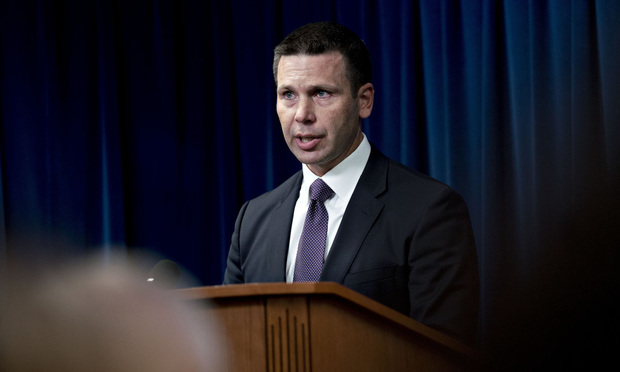 Kevin McAleenan, commissioner of the U.S. Customs and Border Protection. Photographer: Andrew Harrer/Bloomberg