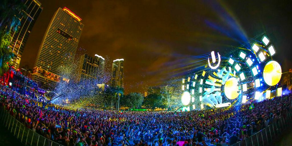 Ultra Music Festival in Miami. 