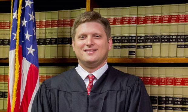 Judge Jeffrey T. Kuntz of Florida's Fourth District Court of Appeal. Courtesy photo.