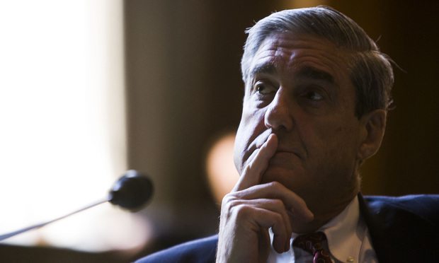 Former FBI director Robert Mueller and his team spent investigating potential links between President Donald Trump and Russian election meddling. Photo: Diego M. Radzinschi/ALM.