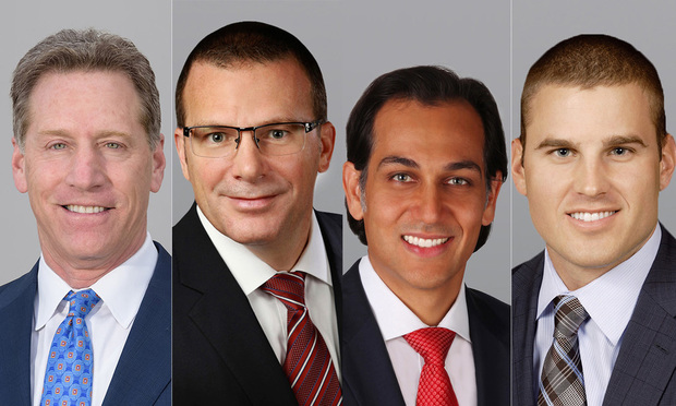 Cushman & Wakefiled vice chairman Mike Davis in Miami as well as executive director Scott O’Donnell, managing director Dominic Montazemi and senior associate Greg Miller, all based in Boca Raton