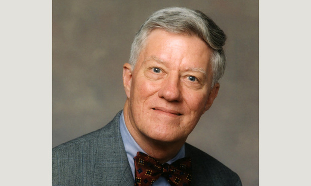 Former Florida State University president and law dean Sandy D’Alemberte.