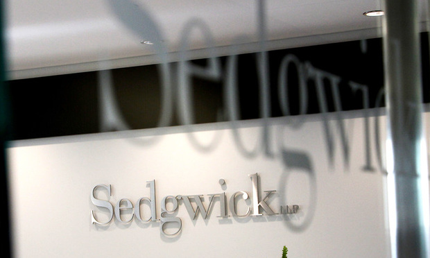 Sedgwick Files 1 6 Million Clawback Settlement With Ex Partners