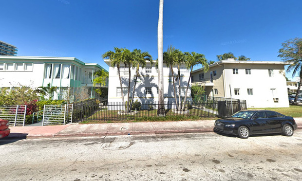Small Miami Beach Apartment Building Trades for Nearly 270 000 a Unit