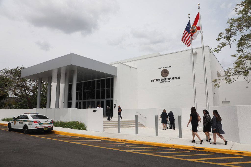 Florida's Third District Court of Appeal building. Photo: J. Albert Diaz/ALM