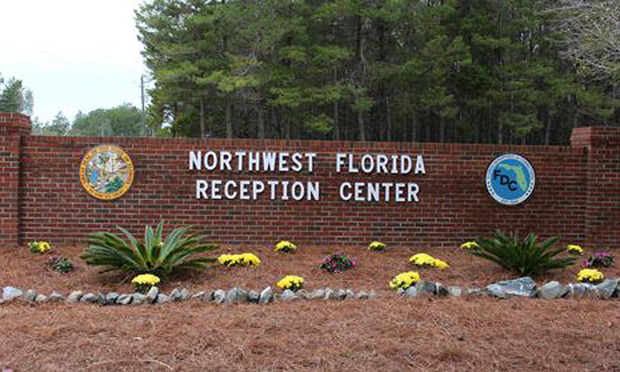 Northwest Florida Reception Center/photo courtesy of the Florida Department of Corrections