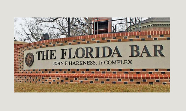 The Florida Bar sign