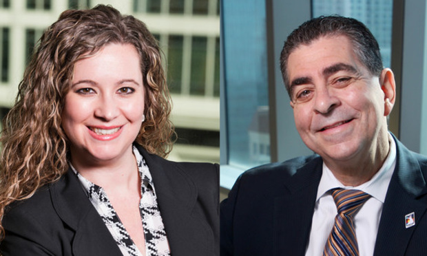 Gina Lozier and Michael Higer, Berger Singerman. 