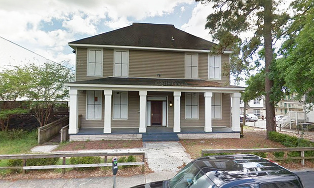 The former home of Pi Kappa Phi fraternity house in Tallahassee/credit: Google