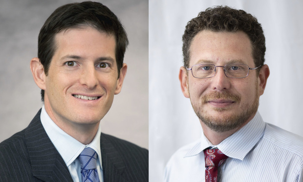 Gary Reshefsky, left, and Jason Kaplan, right, of Century Risk Advisors.