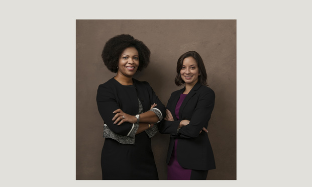 Crawford & Acharya co-founders Angela Crawford, left, and Lila Acharya, right.