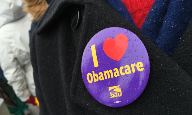 "I Love Obamacare" button