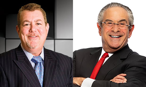 Plaintiffs' lawyers Steve Silverman, left, and Alan Kluger, right, of Kluger Kaplan. Courtesy photos.