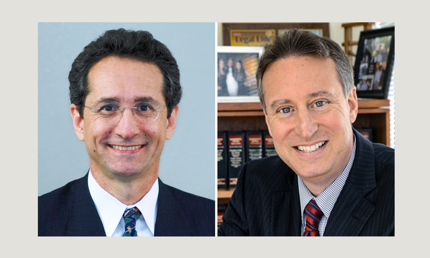 Michael I. Goldberg, Chair, fraud and recovery practice at Akerman in Fort Lauderdale; Nathaniel Peter Holzer, partner at Jordan, Holzer & Ortiz in Texas.