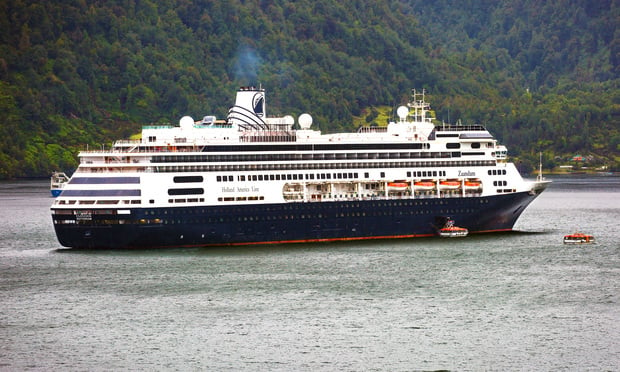 Holland America Line's Zaandam Cruise ship. 